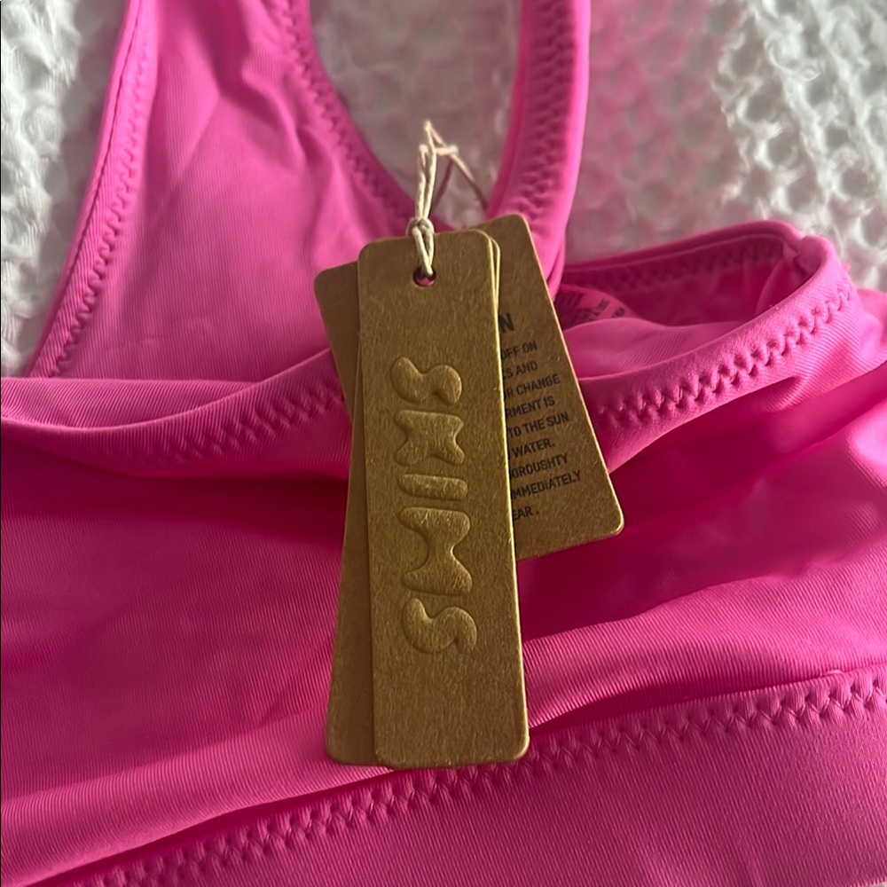 SKIMS Pink Bikini Set